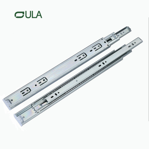 3 tiroir finis de zinc pliant glissade de mobilier de meubles raccords de tiroir sous le mont Triple Extension Tize de tiroir en gros