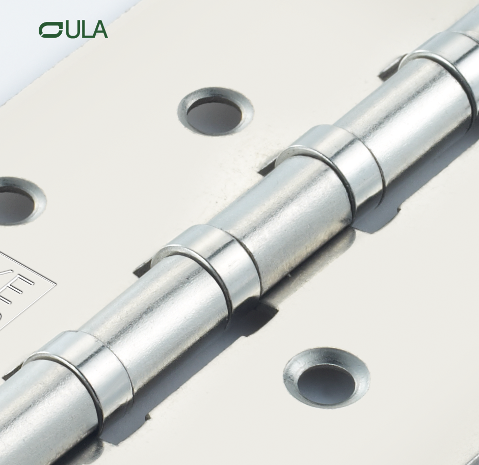 Logo logo de haute qualité en fer brosse en acier plat de porte plate à poule à balle roulement meuble pivot porte charnière fenêtre hôtel utilisation moderne