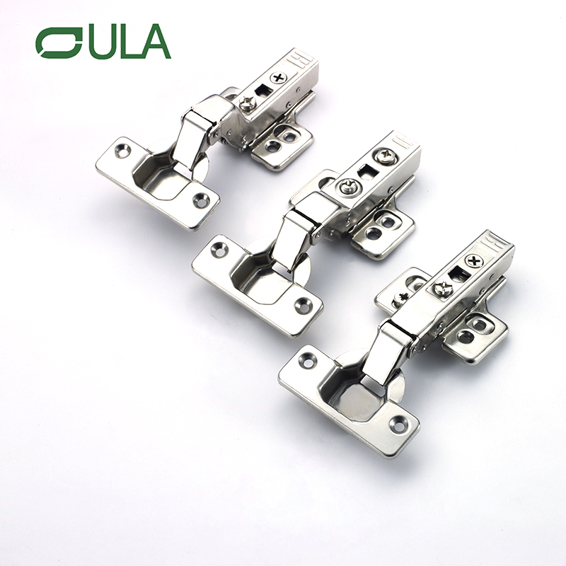 Fer 3D de haute qualité / armoire hydraulique en acier inoxydable charnière à fermeture molle réglable pour les meubles de cuisine Hinges de meubles OEM