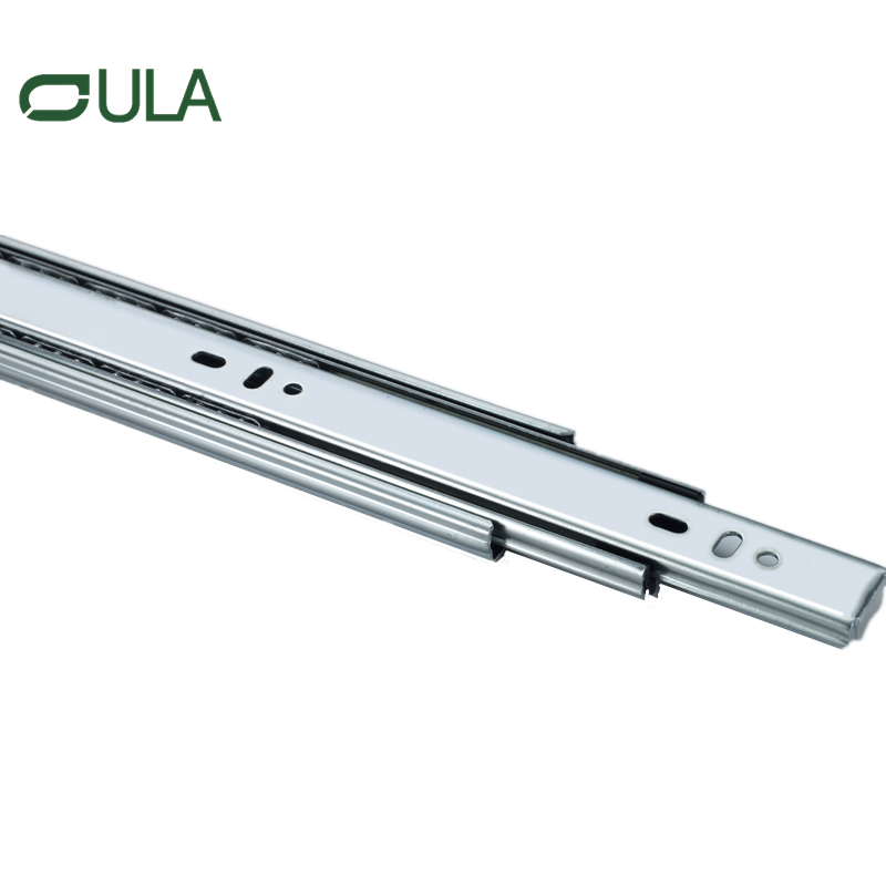 Vente chaude de haute qualité 45 mm Extension complète 3 fois 3 fois la diapositive de tiroir à canal télescopique sur mesure